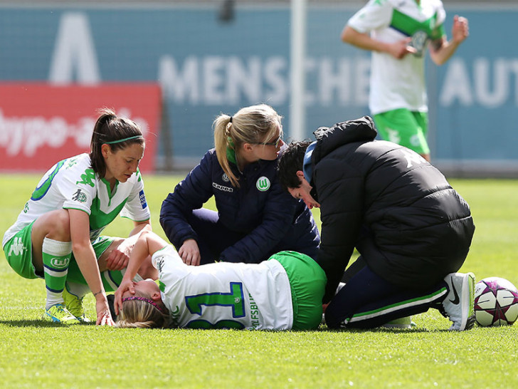 Mehrere Verletzungen plagten Julia Simic in dieser Saison.
Symbolfoto: Agentur Hübner