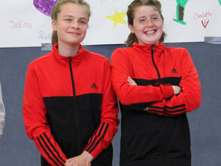 Nele Lehmann und Minou Pohlai vertreten den RSV Frellstedt. Foto: Verein