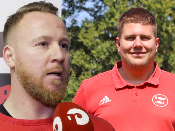 Kai Olzem (li.) ist ab sofort im Trainerduo mit Dennis Kleinschmidt (re.) beim SV Lengede aktiv. Fotos: Frank Vollmer/Archiv