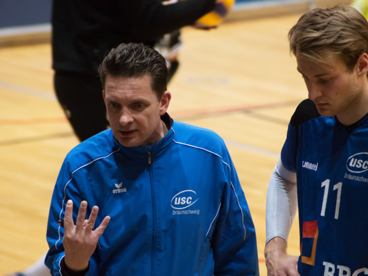 Coach Markus Weber hofft auf den vierten Saisonsieg seines Teams. Foto: Jens Bartels