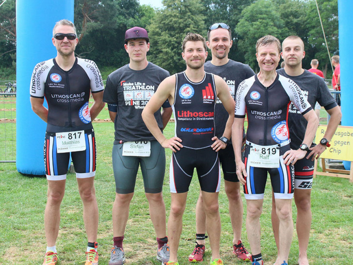 Der zweite Start der diesjährigen Landesligasaison fand beim traditionellen Härke Kurztriathlon in Peine statt. Foto: LSV/privat