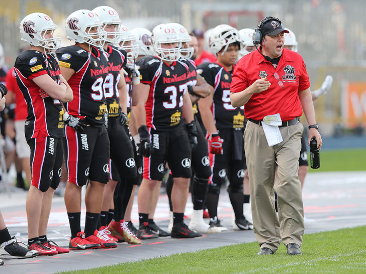 Los geht die neue Rekordjagd für Troy Tomlin und seine Lions. Foto: Agentur Hübner/Archiv