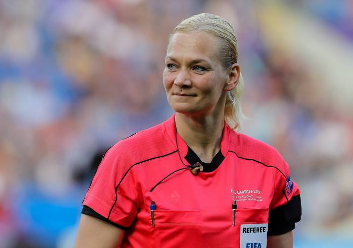 Sechsmal Schiedsrichterin des Jahres: "Bibi" Steinhaus. Foto: imago/DeFodi