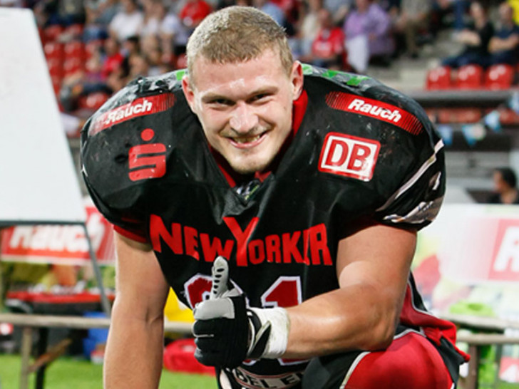 Wieder ein Lion: Patrick Finke. Foto: Karsten Reißner / New Yorker Lions