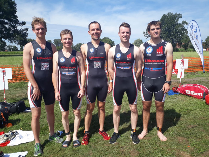 Erfolgreicher Saisonabschluss für das LSV-TriTeam. Foto: Gaumert/privat