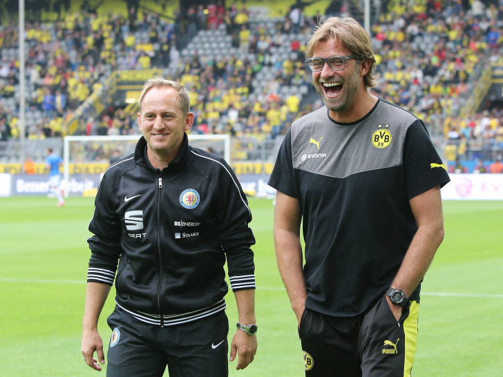 Alte Weggefährten: Am 2. Spieltag der Bundesliga-Saison 2013/2014 auch gegeneinander. Foto: imago/Hübner