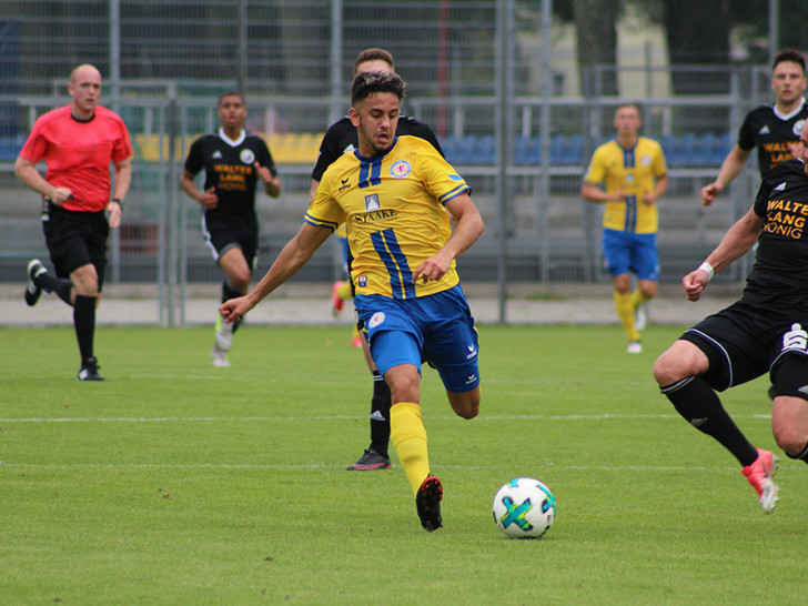 Ahmet Canbaz schoss Eintrachts U23 mit zwei Treffern zum Sieg. Foto: Maschauer/Archiv