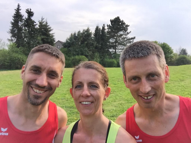 Mike Sperandio, Gariele Skottki und Frank Polzen (v.ln.r.). Foto: Verein