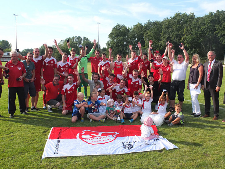 Umtriebiger SV Kralenriede. Im Sommer gab es schon den Fair-Play-Preis. Foto: Vollmer