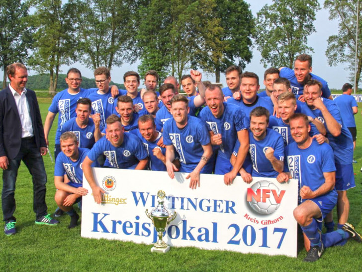 Erstmals Pokalsieger: VfL Germania Ummern. Foto: Verein