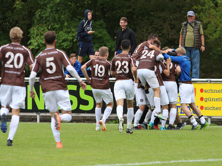 Konnten sich am 15. Spieltag auf fünf Punkte absetzen: Freie Turner Braunschweig. Foto: Vollmer/Archiv