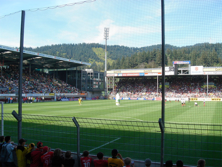 Früher Dreisam, Heute Mage Solar – trotzdem heiß: Das Stadion des SC Freiburg. Foto: privat