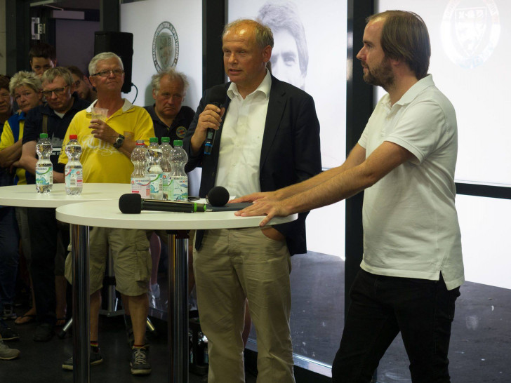 Sebastian Ebel stellte sich auch den unbequemen Fragen. Foto: Bernhard Grimm