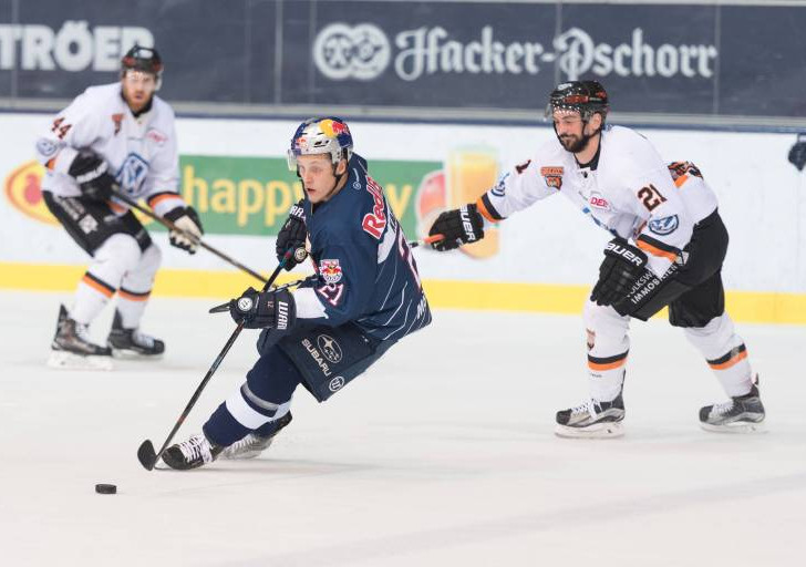 Domini Kahun bezwang die Grizzlys per Sudden Death-Tor in der 97. Minute. Foto: imago / GEPA pictures