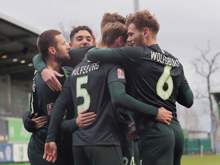 Fünf Tore zum Jahresabschluss für die U23 des VfL Wolfsburg. Fotos: Agentur Hübner