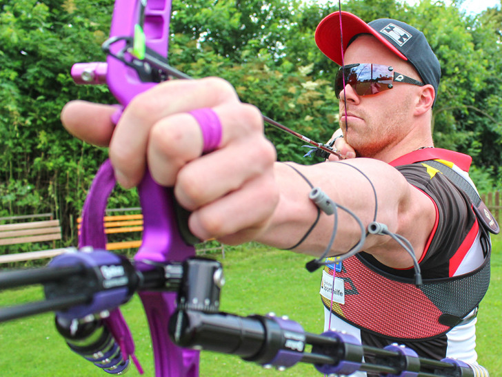 Siegte klar in drei Sätzen: Florian Floto. Foto: Vollmer