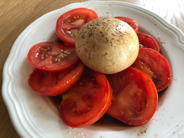 Burrata ist ein Hochgenuss. Foto: Marc Angerstein