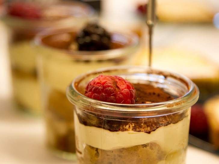 Dieses Himbeer-Spekulatius-Tiramisu kann auch mit Brombeeren zubereitet werden. Symbolbild: Pixabay