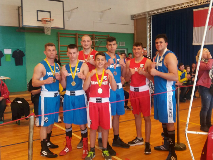 Gute Laune bei der Boxern vom BC 72. Foto: privat