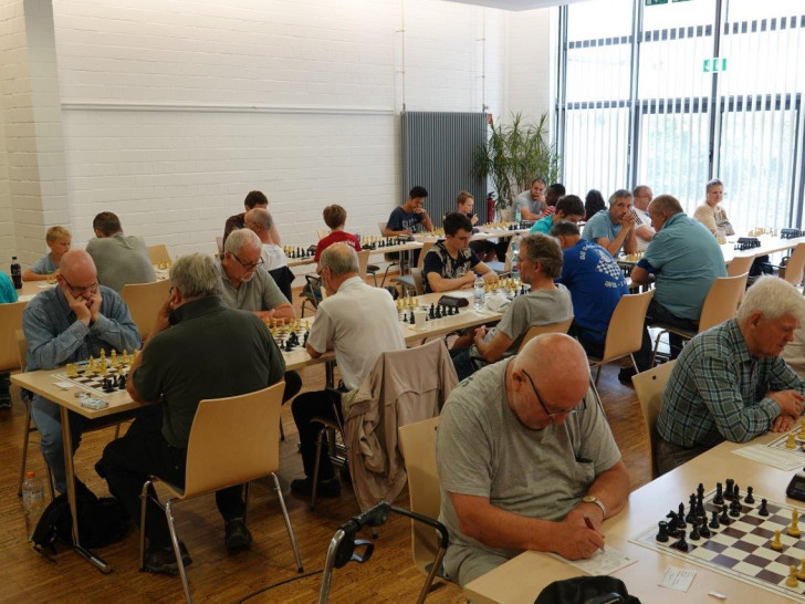 108 Schachbegeisterte fanden sich ein. Foto: Wolfgang Klettke