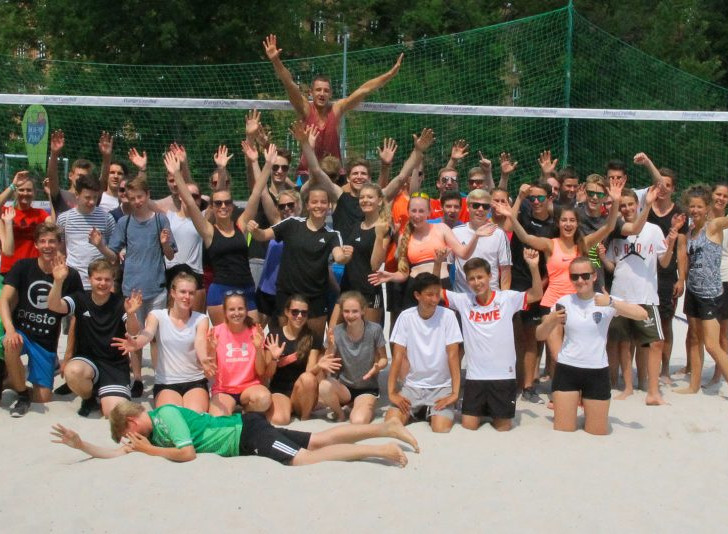 Gute Stimmung bei den Teams des Schulturniers. Fotos: Stadt Wolfenbüttel/Andrea Kaiser