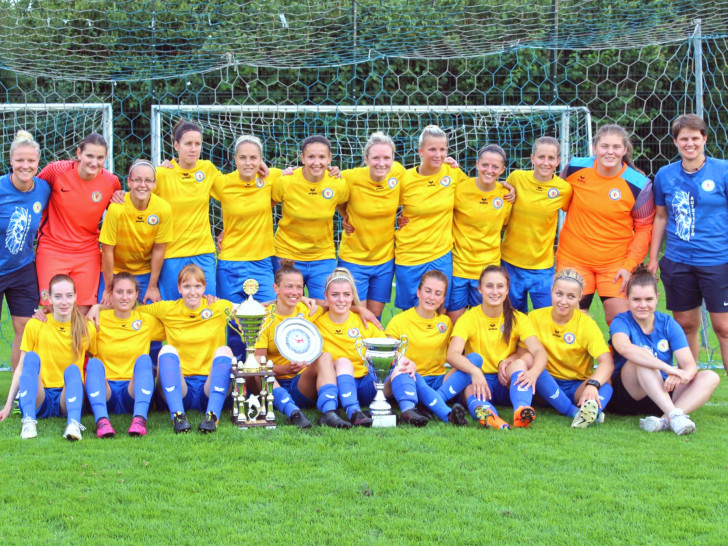 Einseitiger Finalsieg in der Stadtmeisterschaft: 12:0 siegten die Frauen von Eintracht Braunschweig und machten damit ihr Triple perfekt. Foto: privat/Eintracht