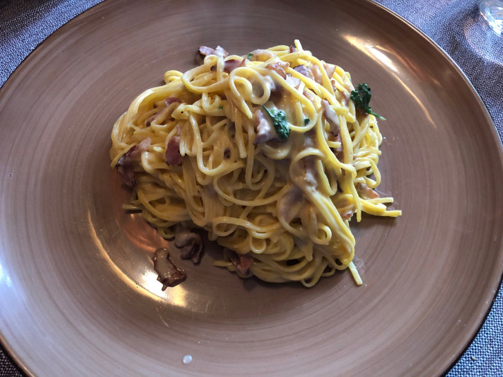 Die Original Spaghetti Carbonara von Da Giovanni in Wolfenbüttel 