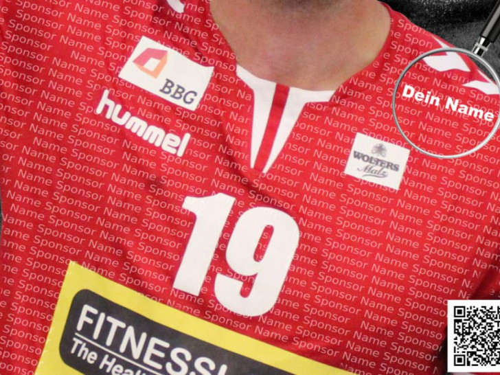 Dein guter Name auf dem Trikot der Drittliga-Handballer! Foto: MTV