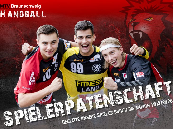 Jetzt Spielerpate für die neue Saison werden. Foto/Grafik: MTV Braunschweig