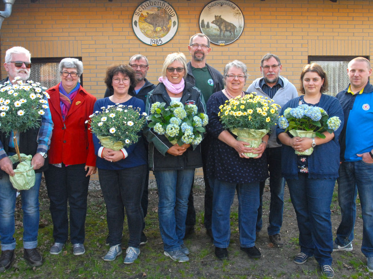 Die Teilnehmer-Paare 2019. Foto: Verein/privat