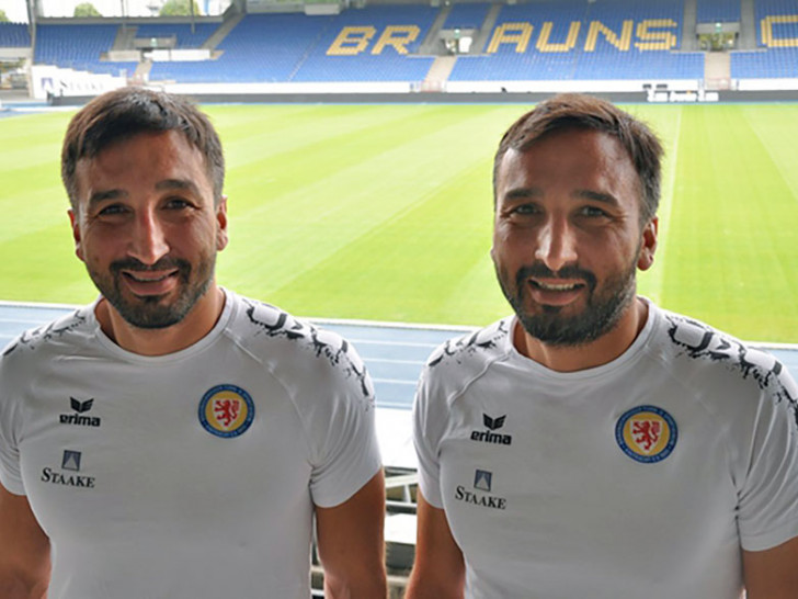 "Who is who" mal anders: Deniz und Hüseyin Dogan. Foto: eintacht.com
