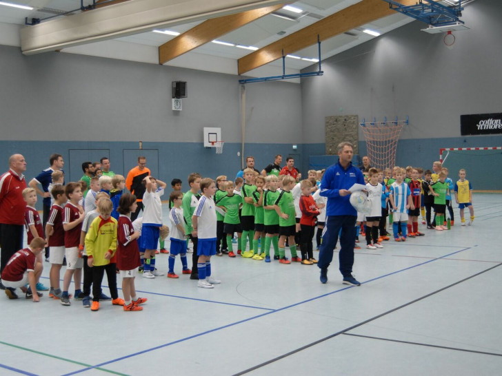 Die Siegerehrung. Foto: NFV Kreis Gifhorn