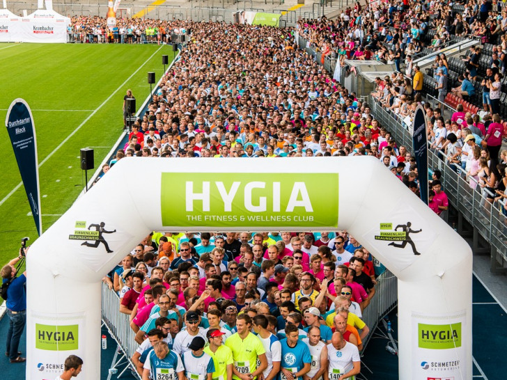 Rekordstarterfeld im beim Hygia Firmenlauf. Foto: Die Sportmacher GmbH/Florian Manhardt