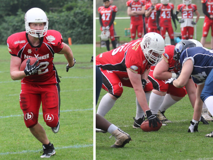 Fabian Rolfes (li.) und Frederik Schollmeyer rücken ins GFL-Team auf. Fotos: Christian Fenneberg