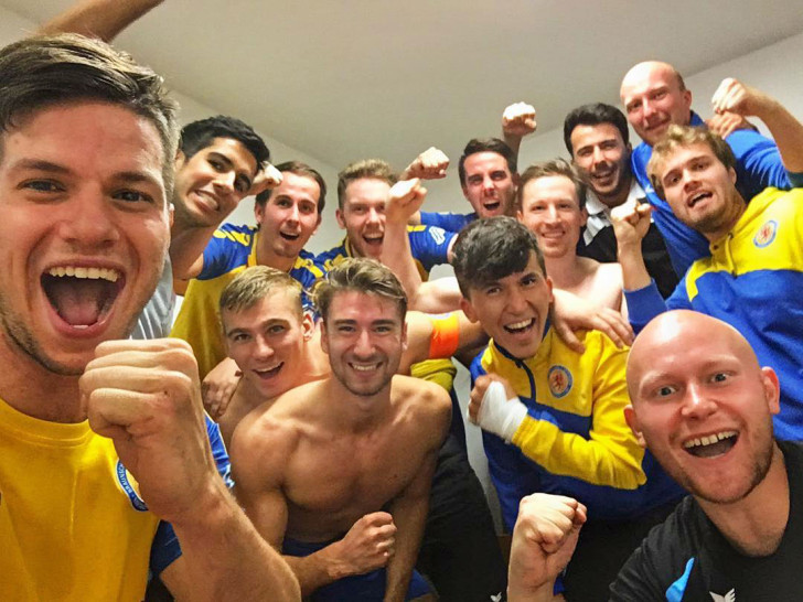 Große Freude nach dem Spiel bei Eintracht Braunschweig Futsal. Foto: privat/Ruff