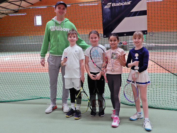 Erfolgreiche Tennis-Kids des MTV. Foto: MTV/Janzen