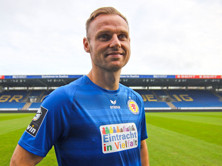 Mannschaftskapitän Bernd Nehrig im Aktionstrikot. Foto: Eintracht Braunschweig