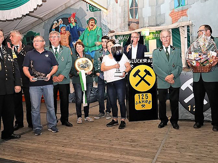 Die Siegerehrung. Foto: Detlev Keller
