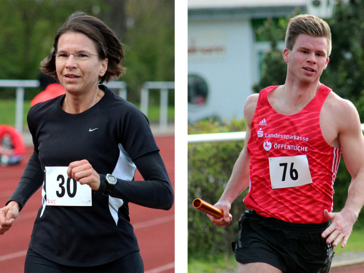Ilka Friedrich und Frederic Meyer nahmen an den Landesmeisterschaften teil. Foto: Bernd-Uwe Meyer