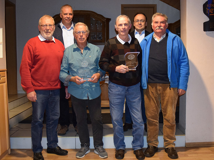 Dieter Kalus, Christian Biel, Harald Lippelt, Gustav Müller, Rüdiger Nowak, Ivan Lovric (v.l.n.r.). Foto: NFV