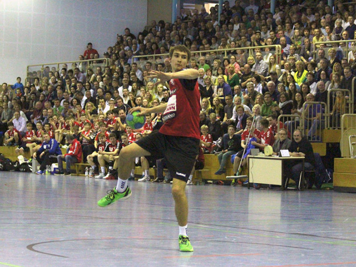 Philipp Krause stand uns nach dem Topspiel Rede und Antwort. Foto: Maschauer