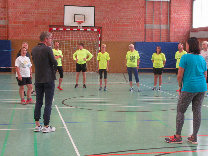 Seminar zum Thema Lauftraining und Laufstile. Foto: MTV Gr. Denkte