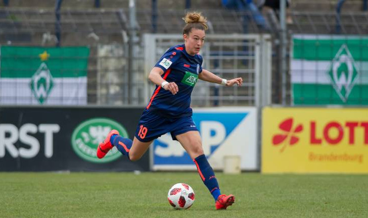 Felicitas Rauch wechselt  vom 1. FFC Turbine zum VfL Wolfsburg. Foto: imago/foto2press