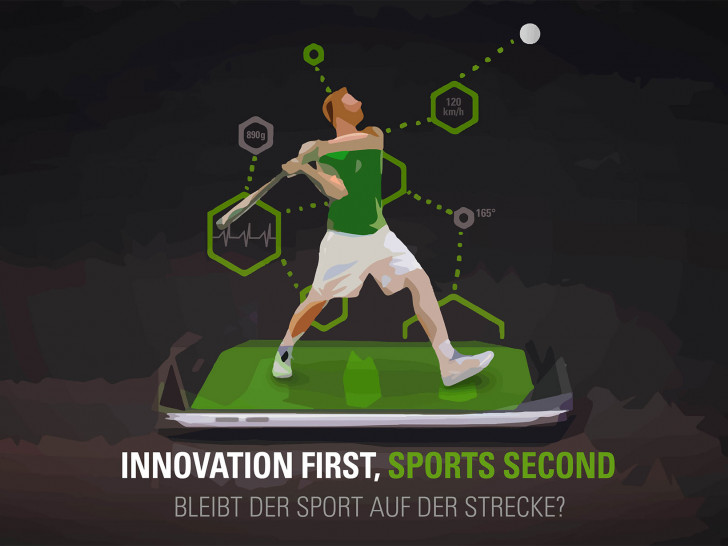 „INNOVATION FIRST, SPORTS SECOND – Bleibt der Sport auf der Strecke? Grafik: Veranstalter