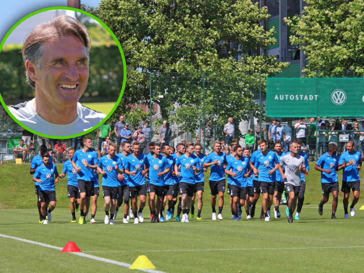 Wieder am Ball aktiv: Chef-Trainer Bruno Labbadia freut sich auf die Vorbereitung. Fotos: Frank Vollmer