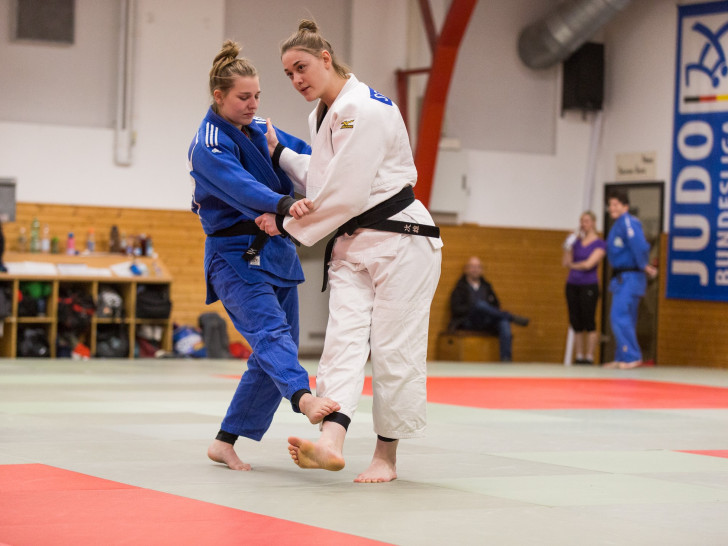 Training mit der Weltmeisterin. Foto: Andreas Lippelt
