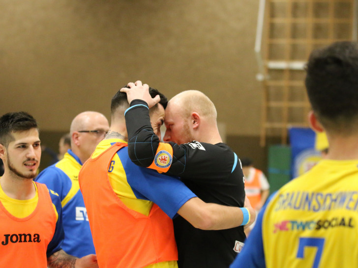 Spiel mit Happy End: Eintrachts Futsaller bezwingen Aufsteiger Buchholz. Foto: Martin Ehlert