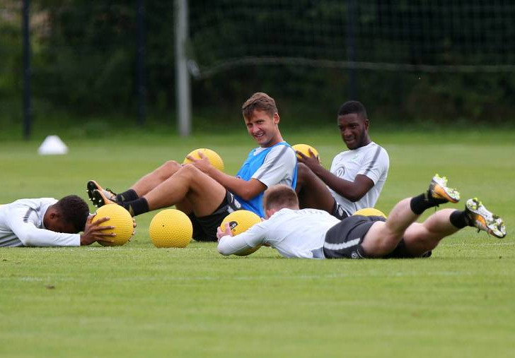 Vorletzter Tag im Trainingslager. Foto: imago/Regios 24