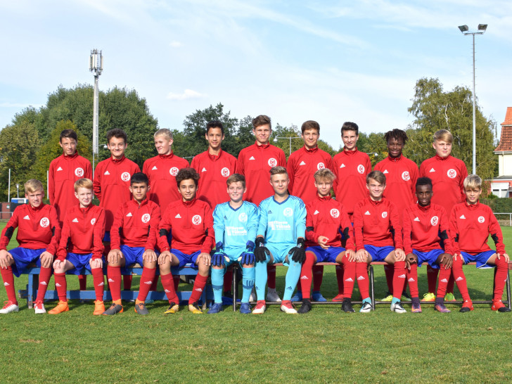 Die C1-Junioren des MTV Wolfenbüttel. Foto: Hoschka