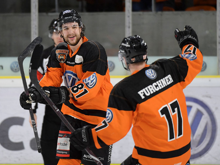 Zum Abschied ein Doppelpack: Kris Foucault sorgte für eine emotionale Komponente im letzten Spiel für die Grizzlys. Fotos: Moritz Eden/City-Press GmbH